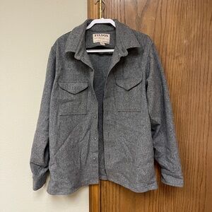 Filson Charcoal Gray Men's Shirt Jacket